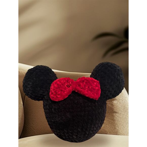 Crochet Other - Minnie Mouse Crochet Pillow/Plush